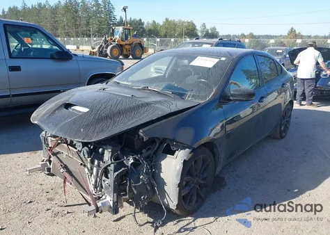 2016 Dodge Dart Gt Sport из США, поврежденный, VIN 1C3CDFGB2GD816646